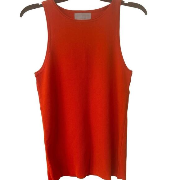 MODERN CITIZEN Red Round Neck Sleeveless Top Size XL NWOT - Picture 2 of 8
